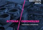 Abre una nueva convocatoria "Activar Patrimonio"