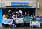 Trabajadores de Aerolíneas e Intercargo contra la venta de la empresa