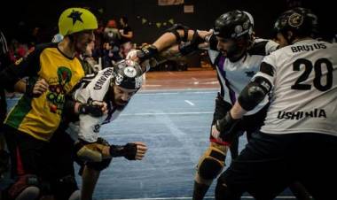 Triangular de Roller Derby en El Calafate
