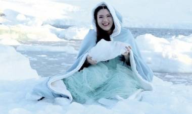 Festejó sus quince en la Antártida 