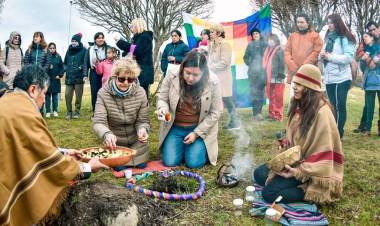 Municipio de Ushuaia acompañó celebración de la Pachamama