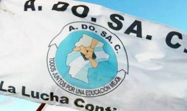 ADOSAC: si no mejora la propuesta, no habrá inicio de clases en Santa Cruz