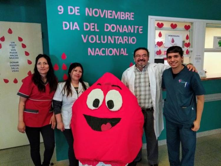 9 de noviembre: Día del Donante Voluntario Nacional de sangre
