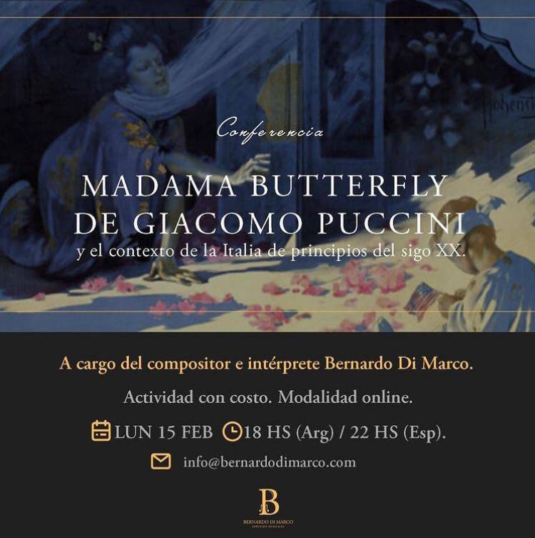 Madama Butterfly: Conferencia de Bernardo Di Marco