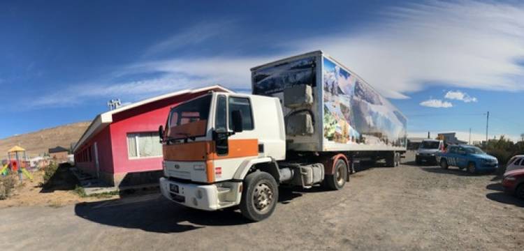 Solidaridad: Se envió cargamento hacia la Comarca Andina